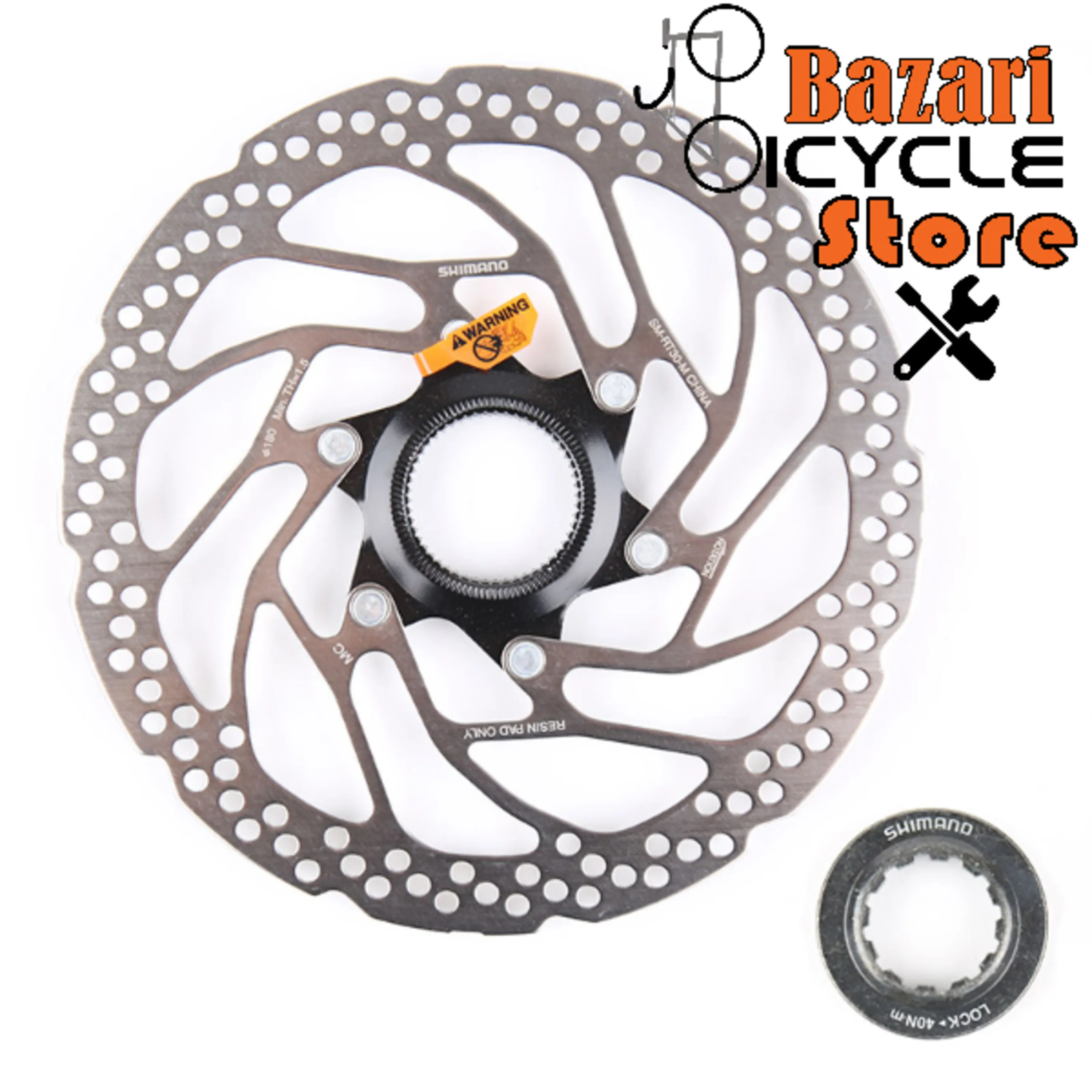 روتور  شیمانو سنترلاک مدل SM-RT30 قطر 180 میلی متر